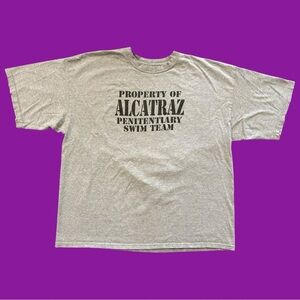 90s Alcatraz Penitentiary Swim Team Tee